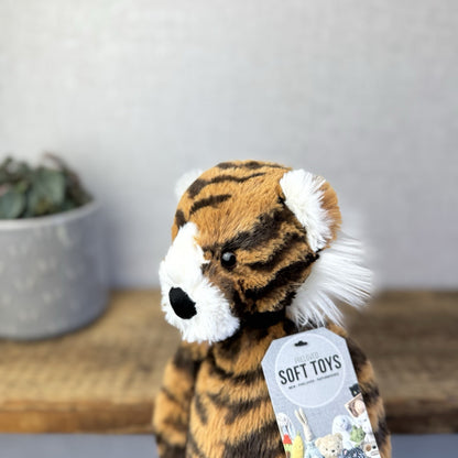 Jellycat Wumper Tiger - Super Soft Orange Floppy Tiger Soft Toy Retired Rare 14"