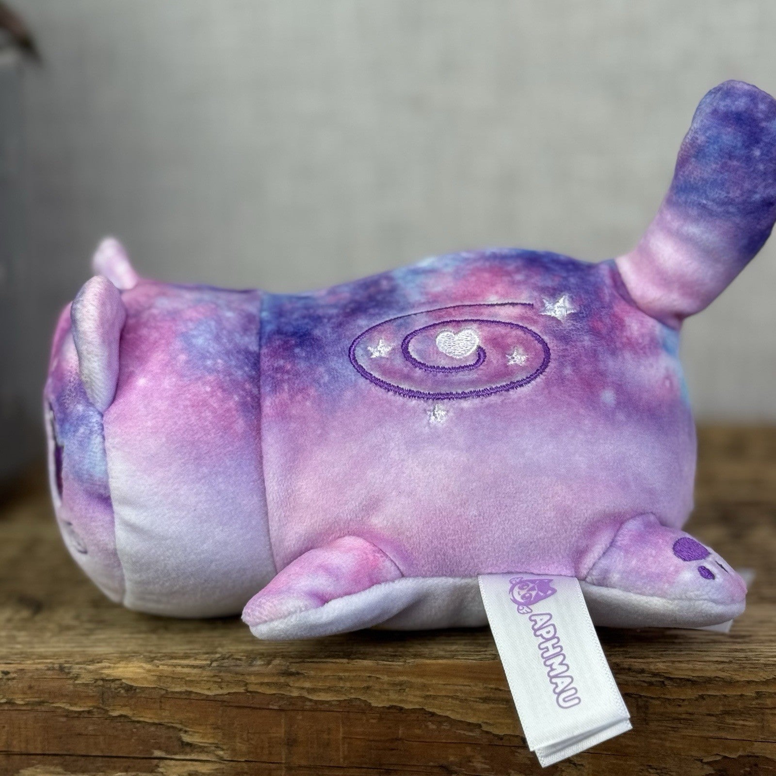 Aphmau MeeMeows - Celestial Galaxy Cat - Pocket Squishy Cat Pink Small Cat 5"