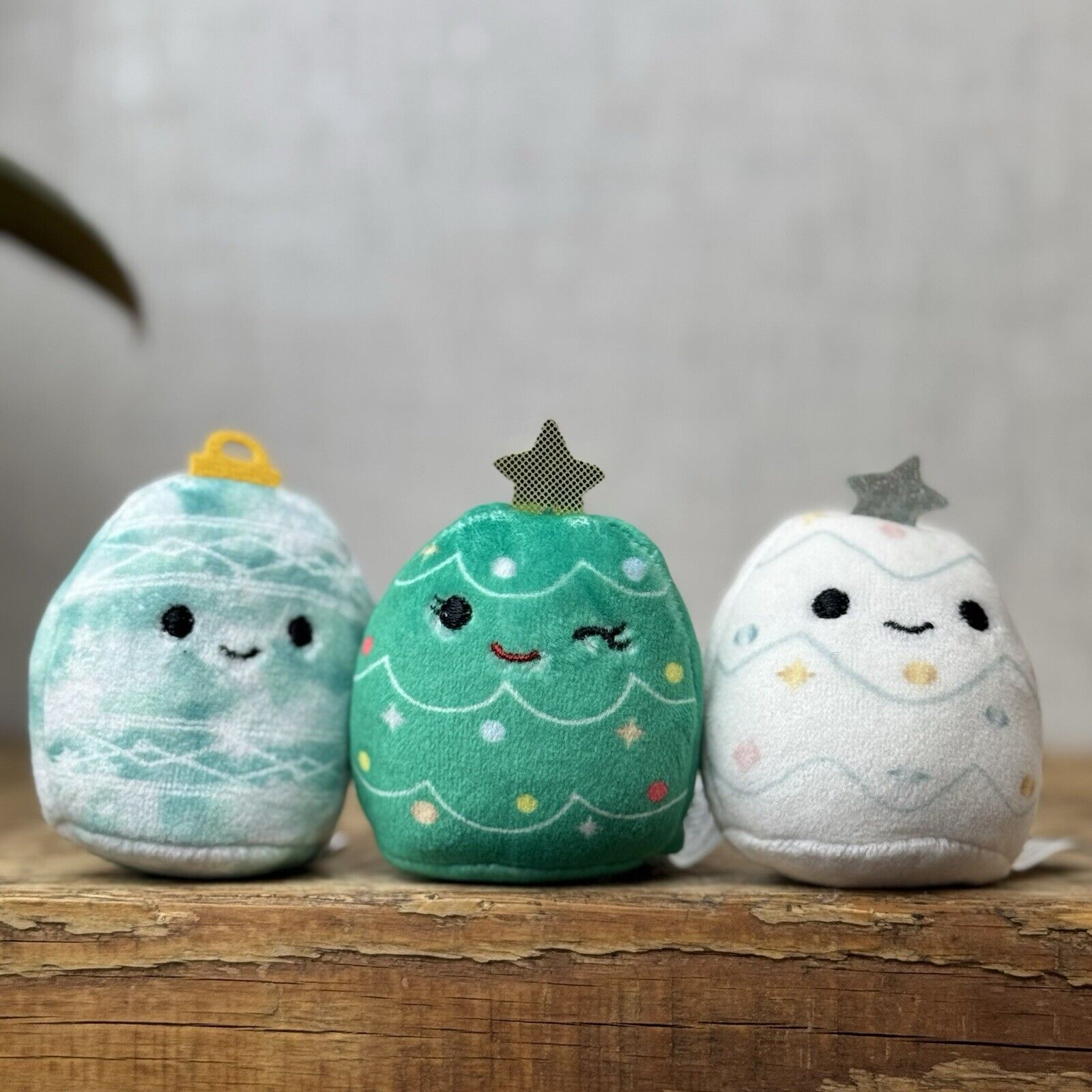 Squishmallow Squishville - Christmas Carol, Jollie & Omri - Advent Squish 2023