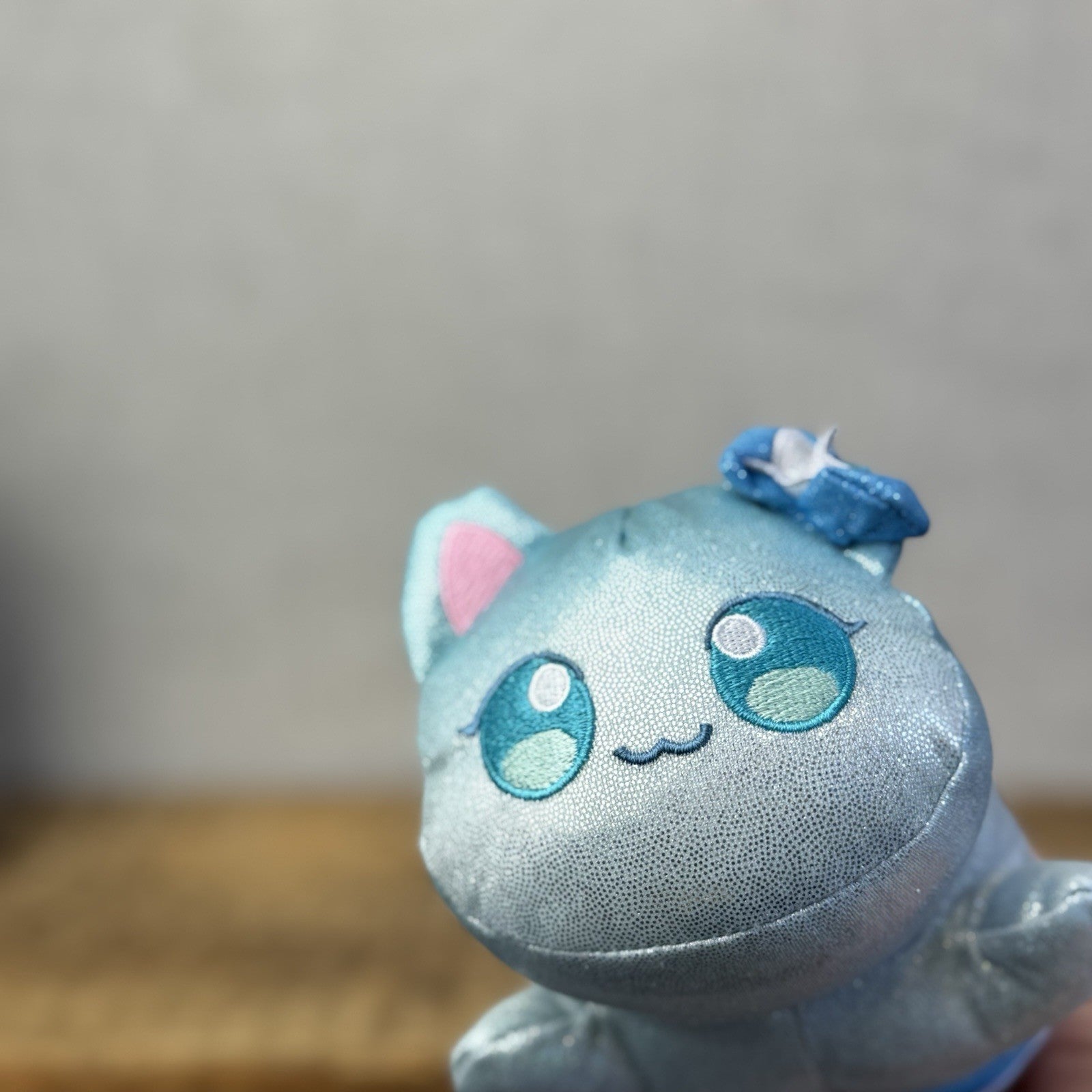 Aphmau MeeMeows - Limited Edition Meemeows Mermaid Cat Blue Shiny Plush Rare