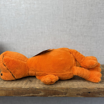 Jellycat Cruz Crested Newt - Bright orange Newt Lizard Reptile Soft Toy 14"