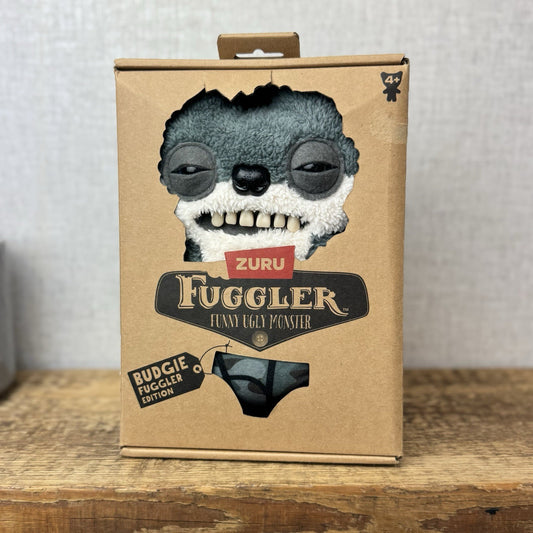 Fuggler Budgie Fuggler - Sketchy Squirrel Grey With Box Rare Collectible