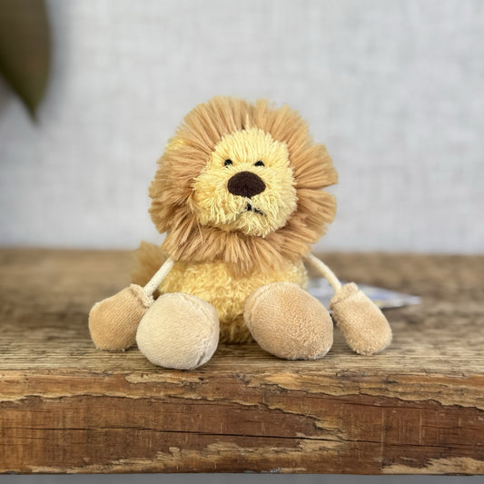 Jellycat Lion Jungle Babbler Vintage Soft Plush Toy Retired 4.5" (working Order)