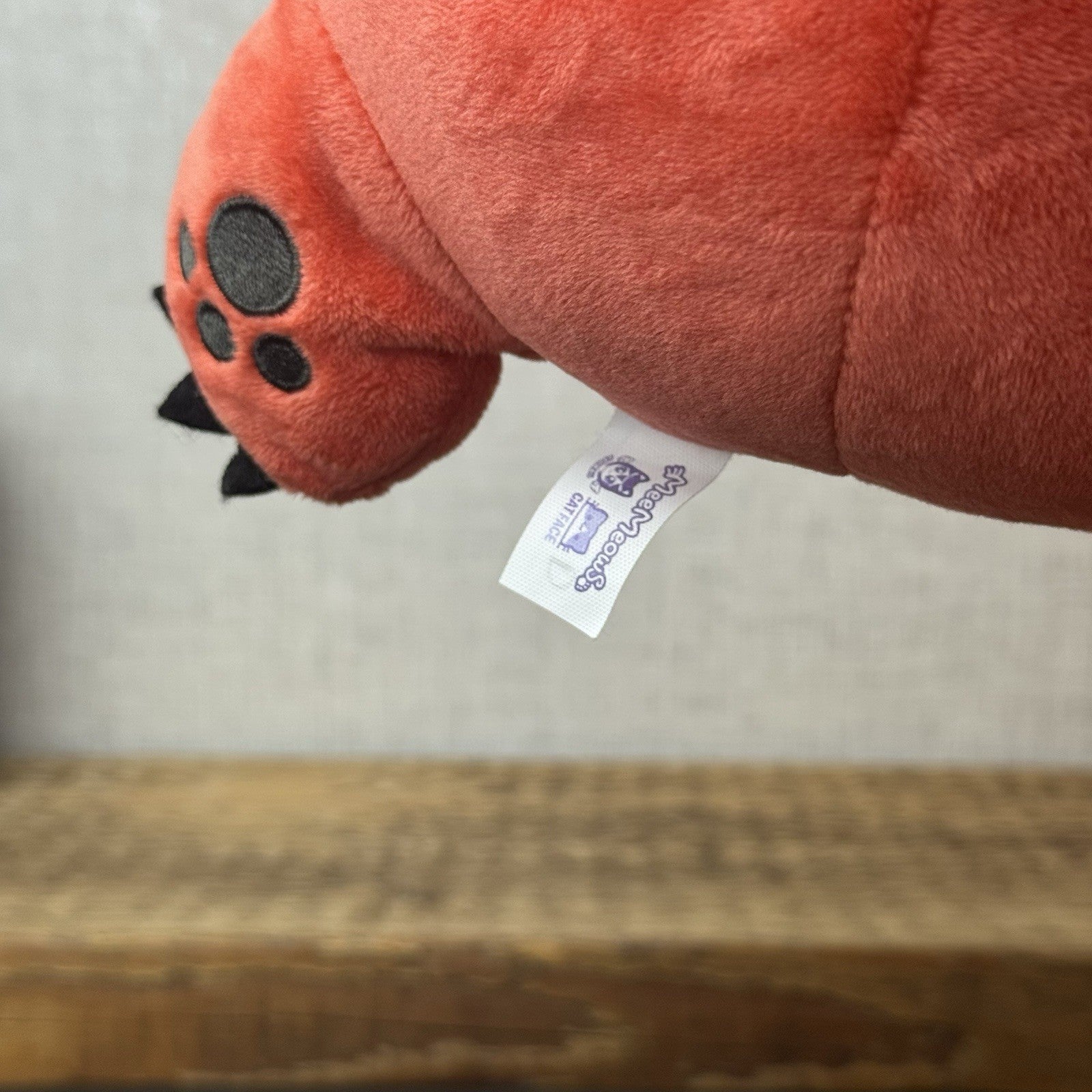 Aphmau Meemeow Demon Cat Plush - Large Red Devil Cat Collectible BNWOT