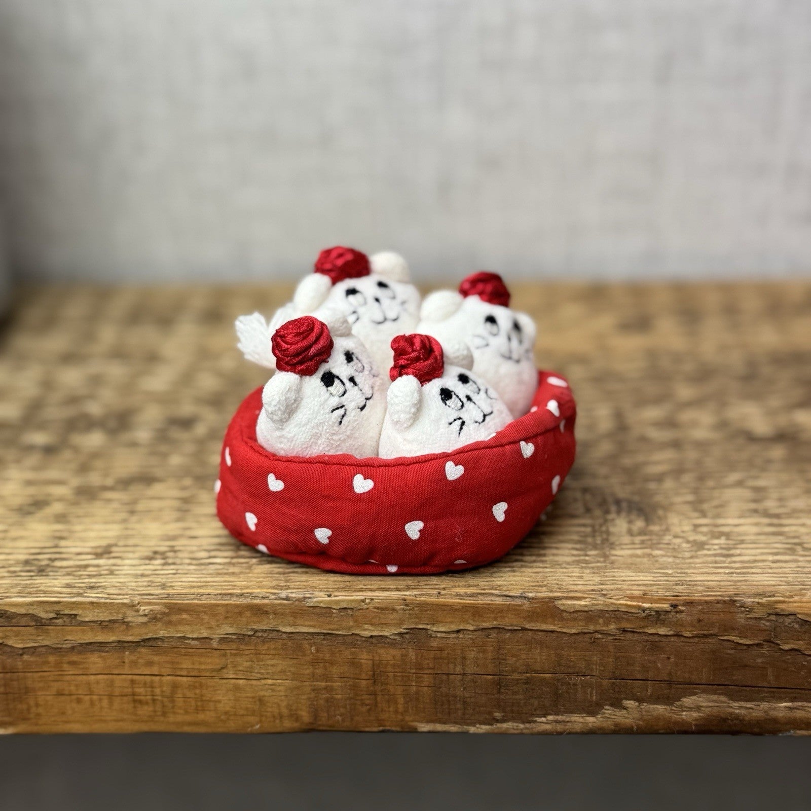 Jellycat Nesting Kitty Beans - Vintage Jellycat (Repaired, Partial Tag) Mini 3”