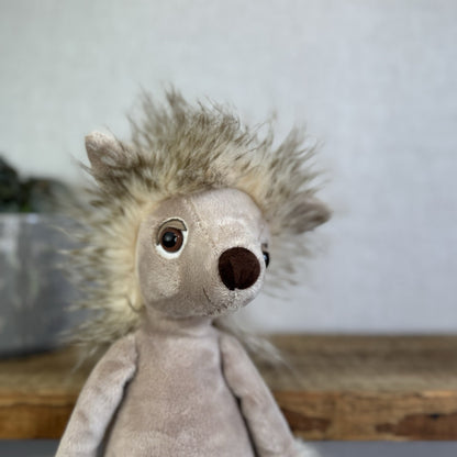 Jellycat Chi-Chi Chinese Crested Dog - Large Fluffy Puppy Dog Rare/Retired 14"