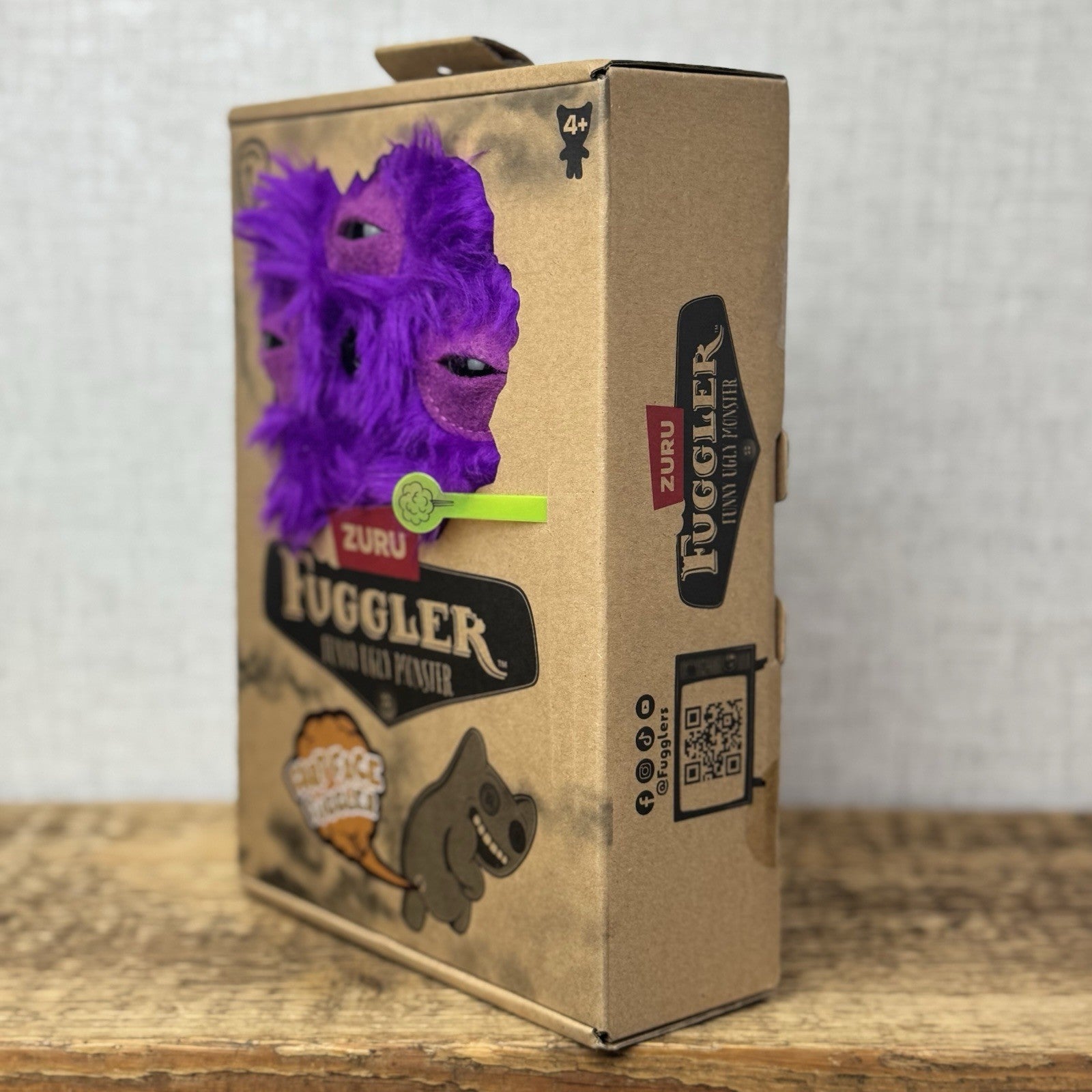 Fuggler Fart Face - Annoyed Alien Purple New In Sealed Box - Purple Farting Fugg