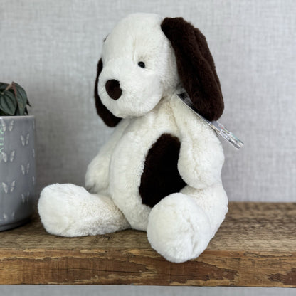 Jellycat Medium Puffles Dog Puppy - Super Soft Puppy Dog Medium Retired 12”