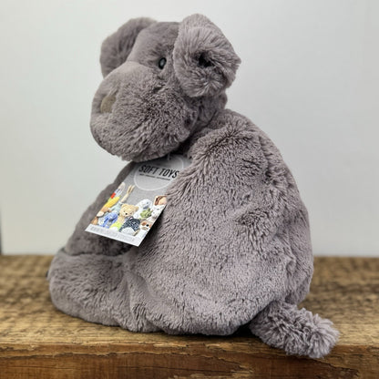 Jellycat Huggady Dog Rucksack - New Without Tags Grey Dog Bag Rare Retired NWOT