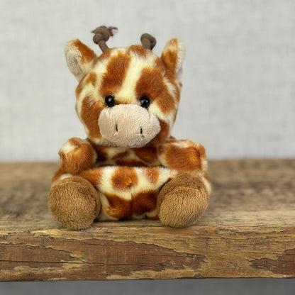 Aurora - Palm Pal Mini Beanbag Plush 5” Safara Giraffe
