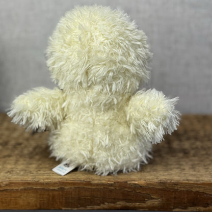 Jellycat Little Chick - Fluffy Light Yellow Bird Toy Small Curly Fur Retired 7"