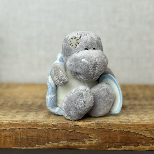 Blue Nose Friends - Shelley #30 Blue/White Miniature Turtle Plush NWT 5"