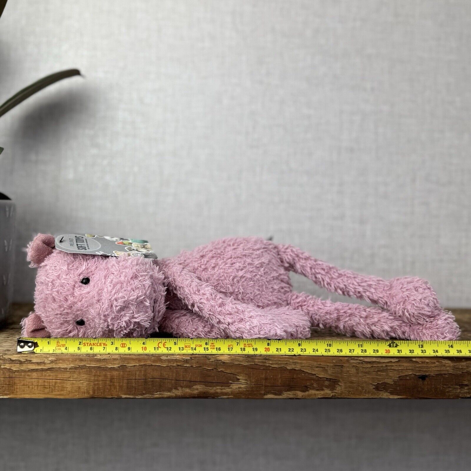 Jellycat Wild Thing Hippo - Lilac Purple Hippo Soft Toy Teddy - Fluffy Hippo 15”