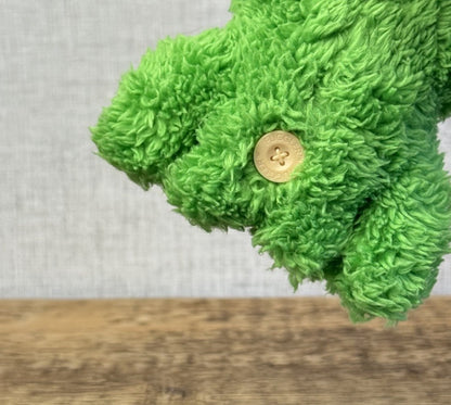 Fuggler Mini Squidge Green - Small Green Fuggler Funny Ugly (Keyring removed)