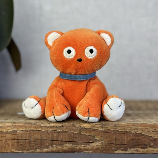 Jellycat Sittin' Kittens Assortment - Tiny Orange/ginger Cat Sitting Vintage 4”