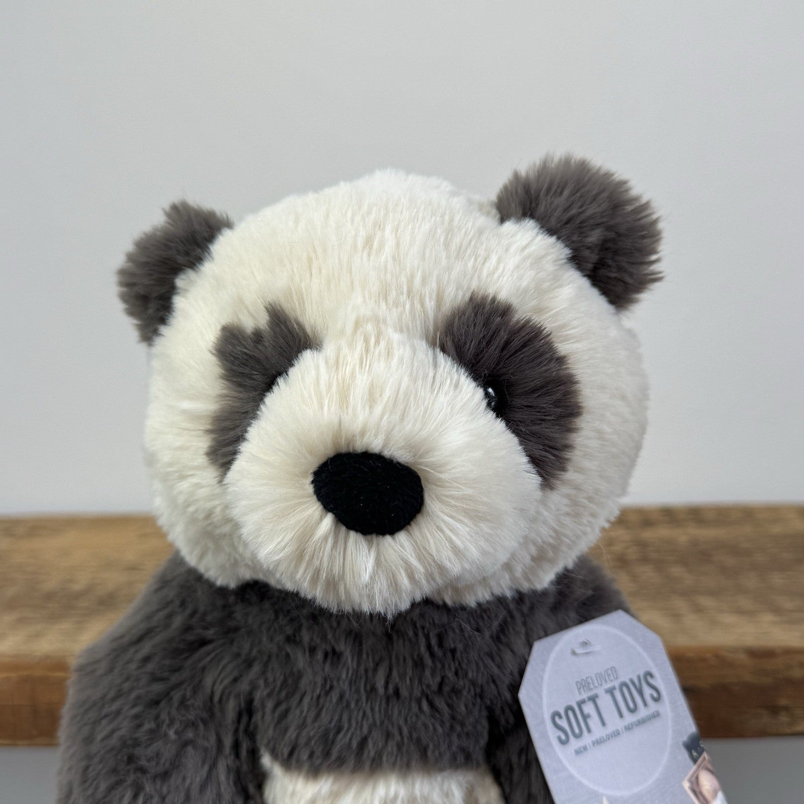 Jellycat Medium Harry Panda - Medium Retired Super Soft Panda Plush 12”