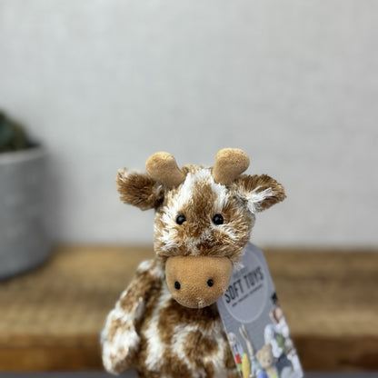 Jellycat Bunglie Tot Jeremy Giraffe - Small Bunglie Giraffe Beanie Vintage NWOT