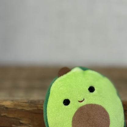 Squishmallow Squishville - Austin Avocado - Small Vegetable Soft Toy Plush 2"