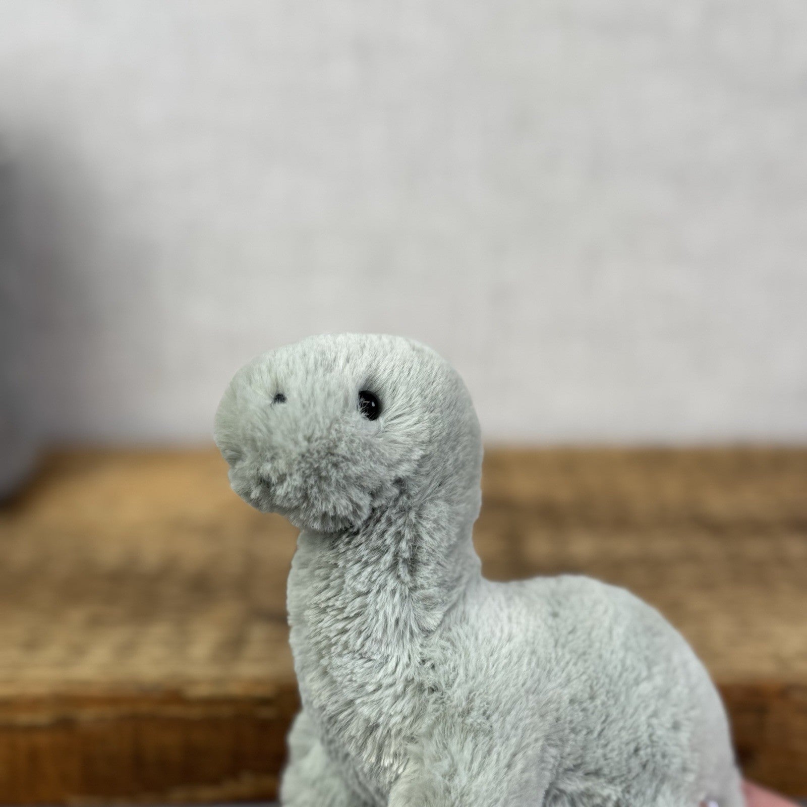 Jellycat Small Fossily Brontosaurus Soft Toy Tiny Dinosaur 5"