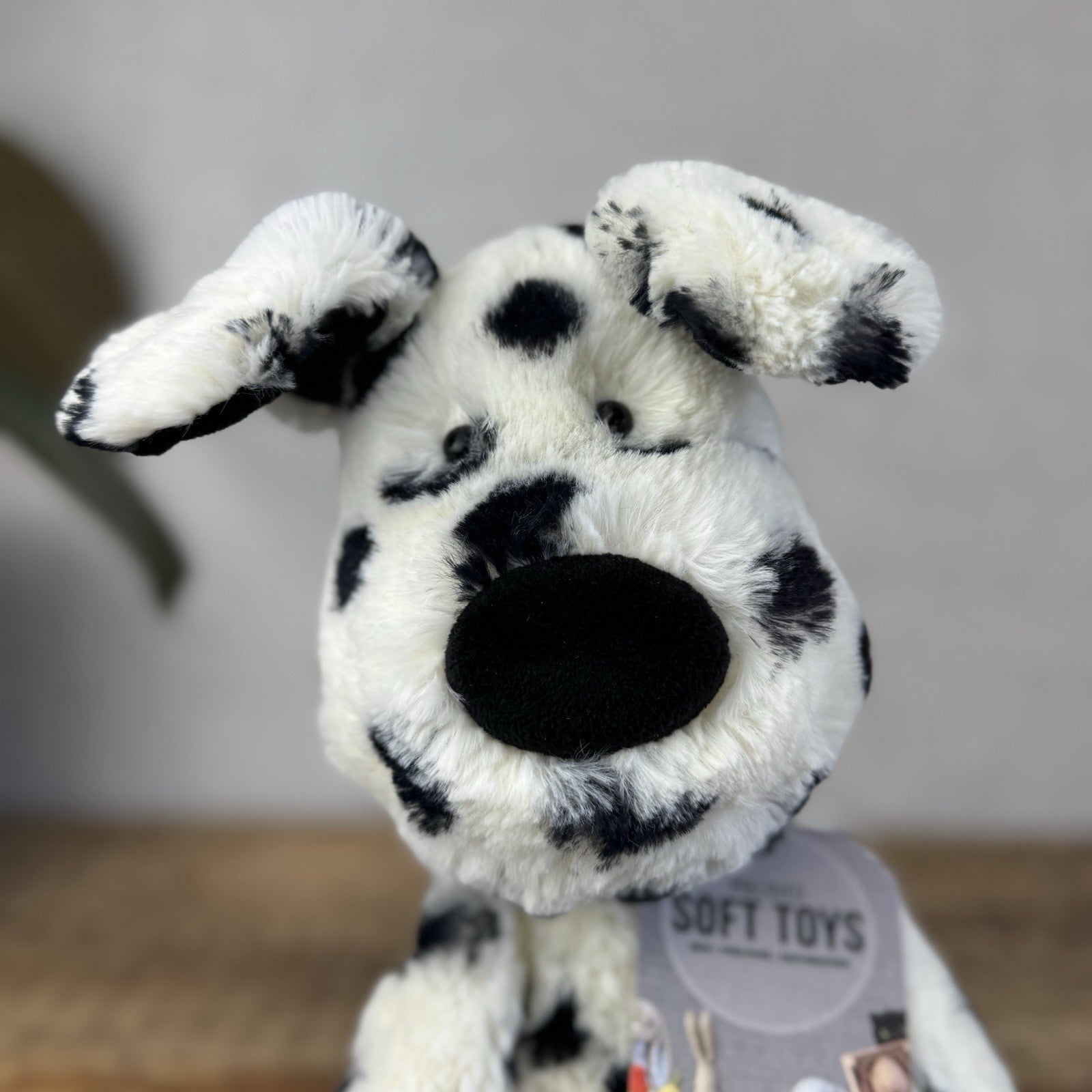 Jellycat Merryday Dalmation - Spotty Dog Soft Toy Long Tail Rare Retired 15”