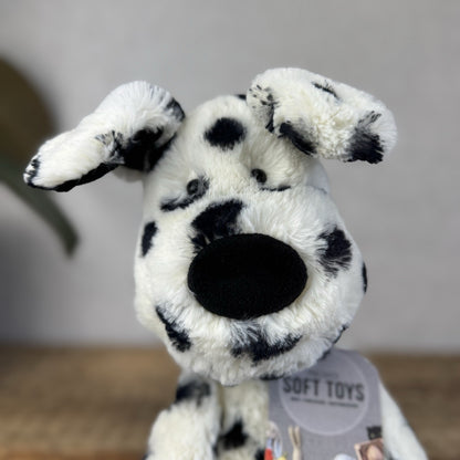 Jellycat Merryday Dalmation - Spotty Dog Soft Toy Long Tail Rare Retired 15”