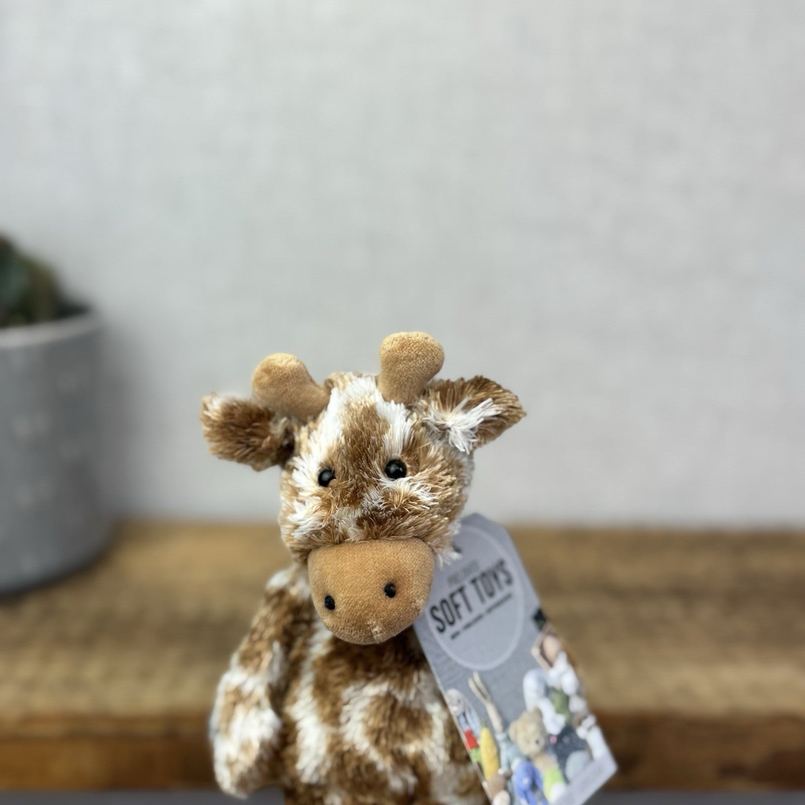 Jellycat Bunglie Tot Jeremy Giraffe - Small Bunglie Giraffe Beanie Vintage NWOT