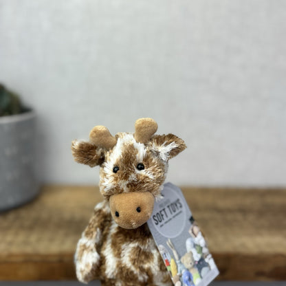 Jellycat Bunglie Tot Jeremy Giraffe - Small Bunglie Giraffe Beanie Vintage NWOT