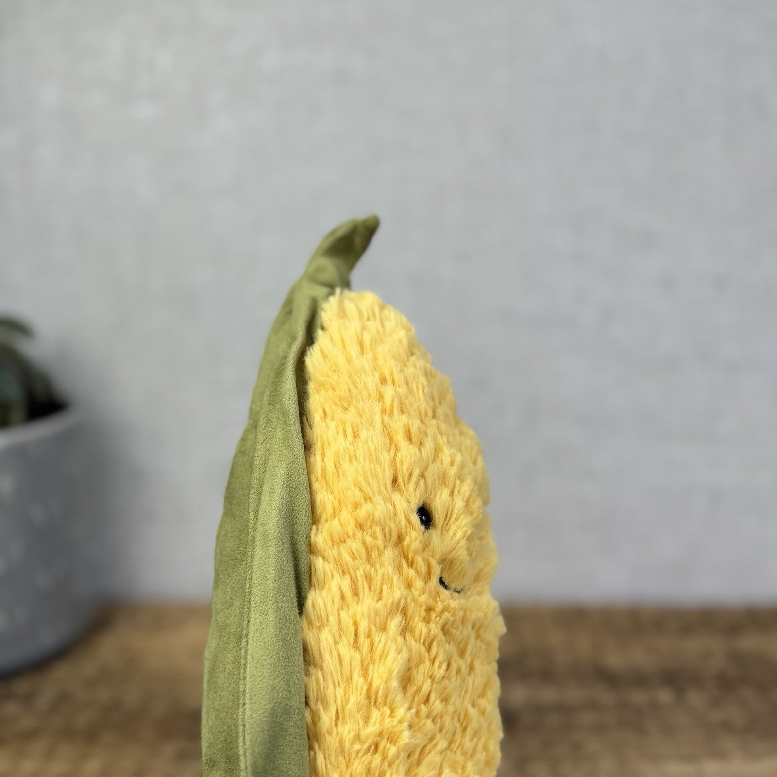 Jellycat Amuseable Corn On The Cob - Corn Cob With Legs Medium Retired Plush 12"