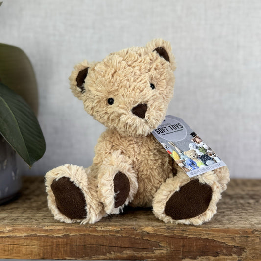 Jellycat Small Edward Bear - Light Brown Traditional Beige Bear Retired 10”