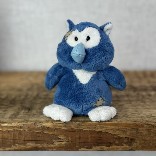 Blue Nose Friends Midnight Owl #72 - Navy Blue Carte Blanche Owl Beanbag Plush