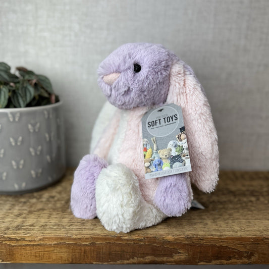 Jellycat Medium Bashful Honey “Blossom” - Rare Medium Honey With Custom Ears 12”