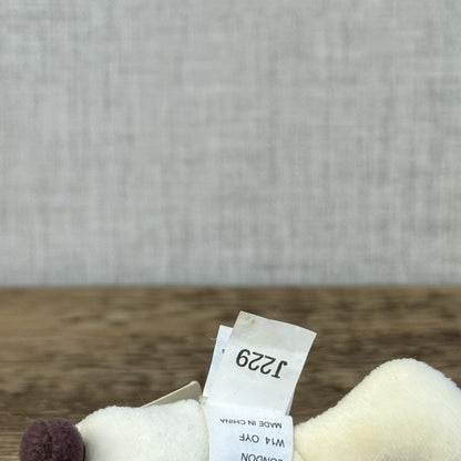 Jellycat Pocket Dog - Vintage Retired Tiny Suede Dog Puppy Mini Plush 4"