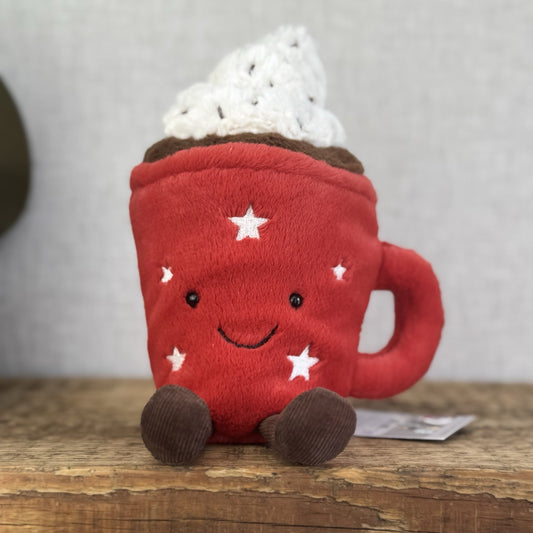 Jellycat Amuseable Hot Chocolate - Jellycat Drink Soft Toy Christmas 8" (#2)