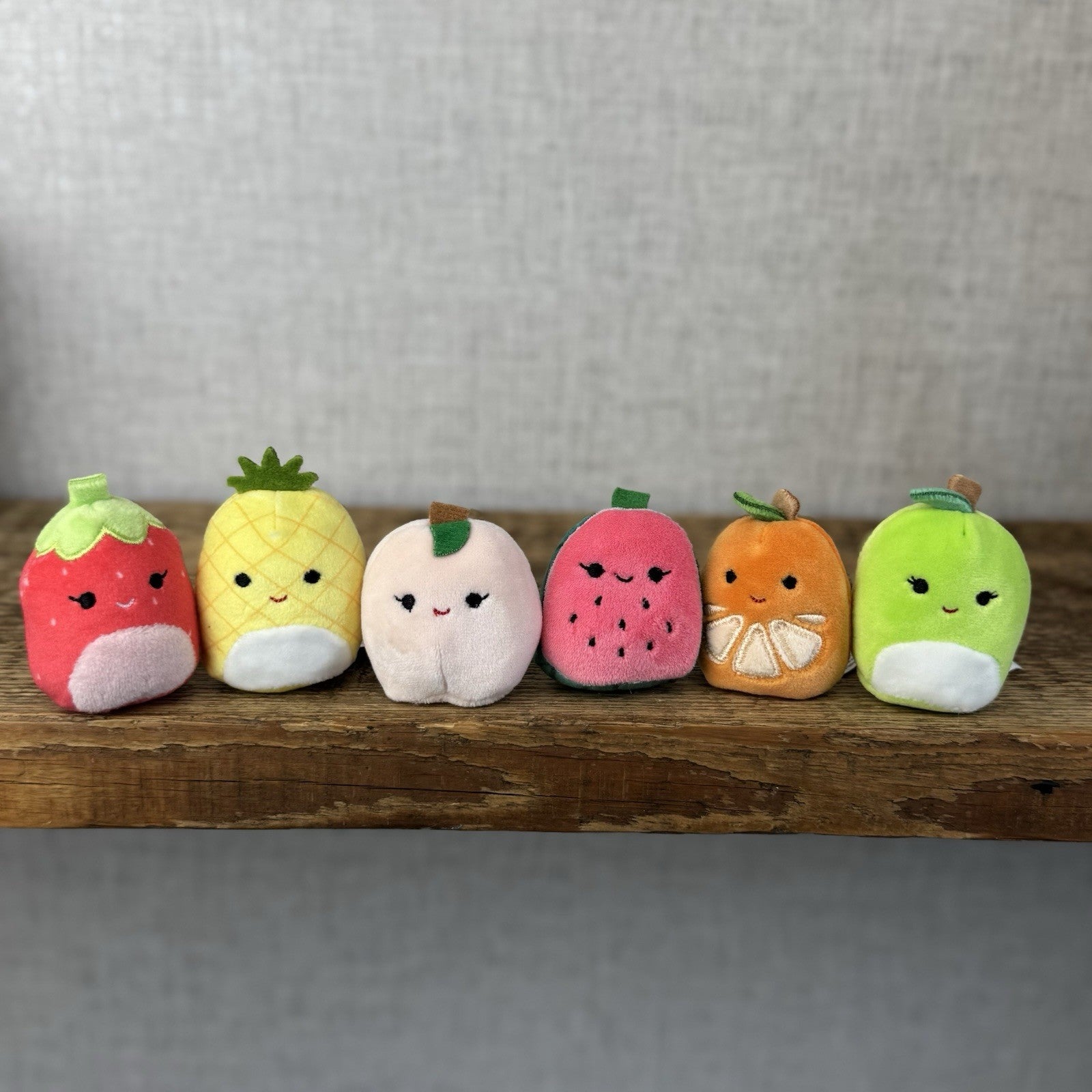 Squishmallow Squishville - Fruit Squad (Mixed Fruit) Mini Squishville Bundle x5