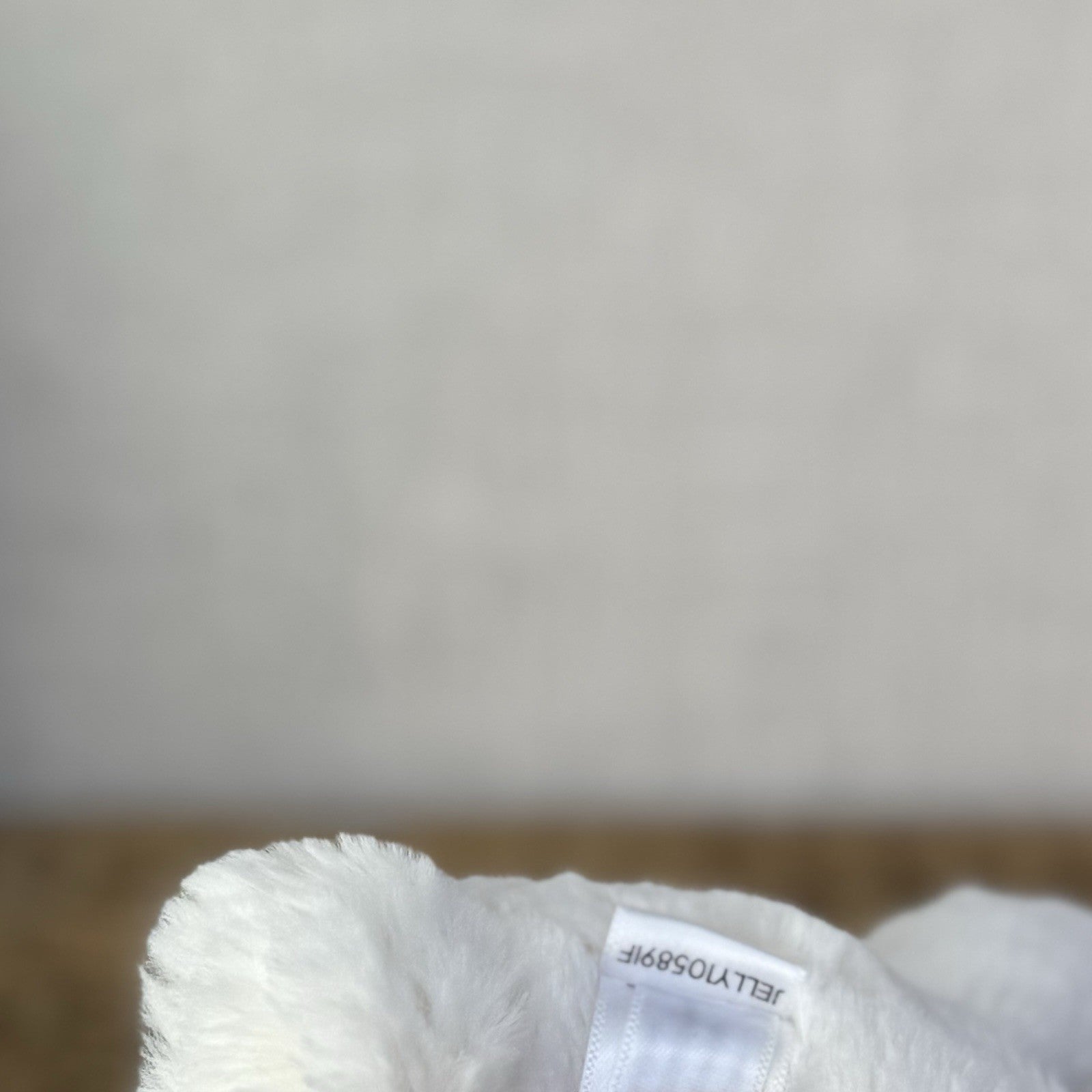 Jellycat Small Bashful Blossom Cream Bunny Berry - Cream Bunny Pink Ears NWOT 8”