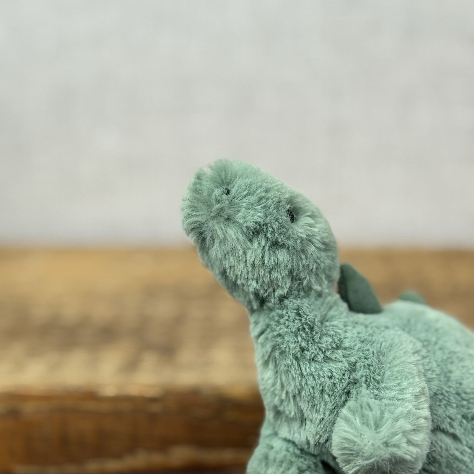 Jellycat Mini Fossily Stegosaurus - Tiny Dinosaur Beanie Plush Mini Dino 6" (#2)