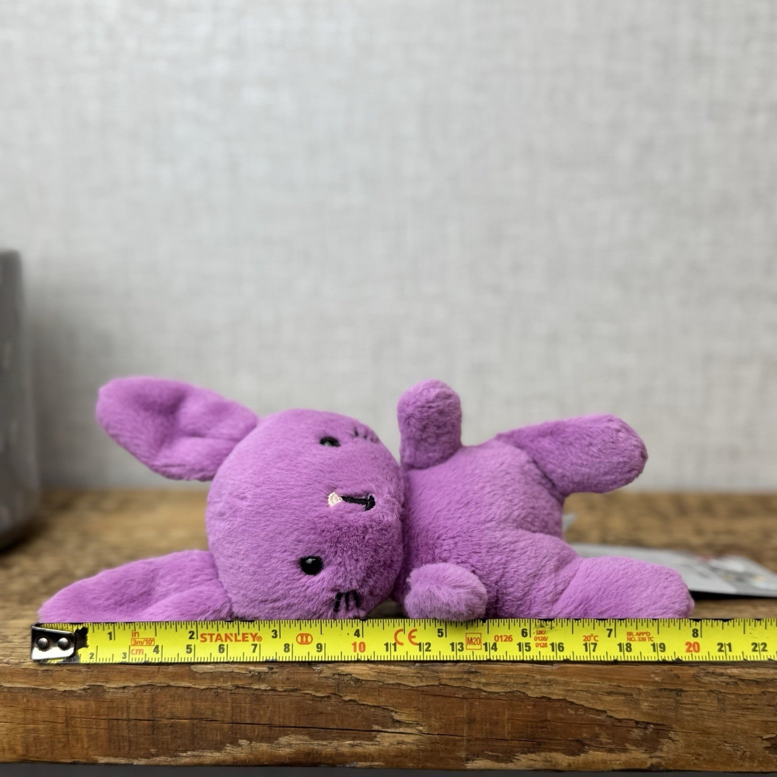 Jellycat Sweetsicle Bunny - Tiny Purple Rabbit Plush Beanie New Without Tags 5"