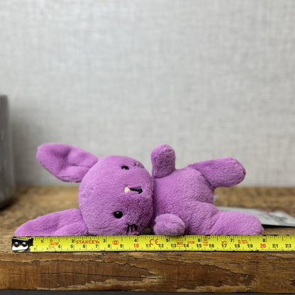 Jellycat Sweetsicle Bunny - Tiny Purple Rabbit Plush Beanie New Without Tags 5"