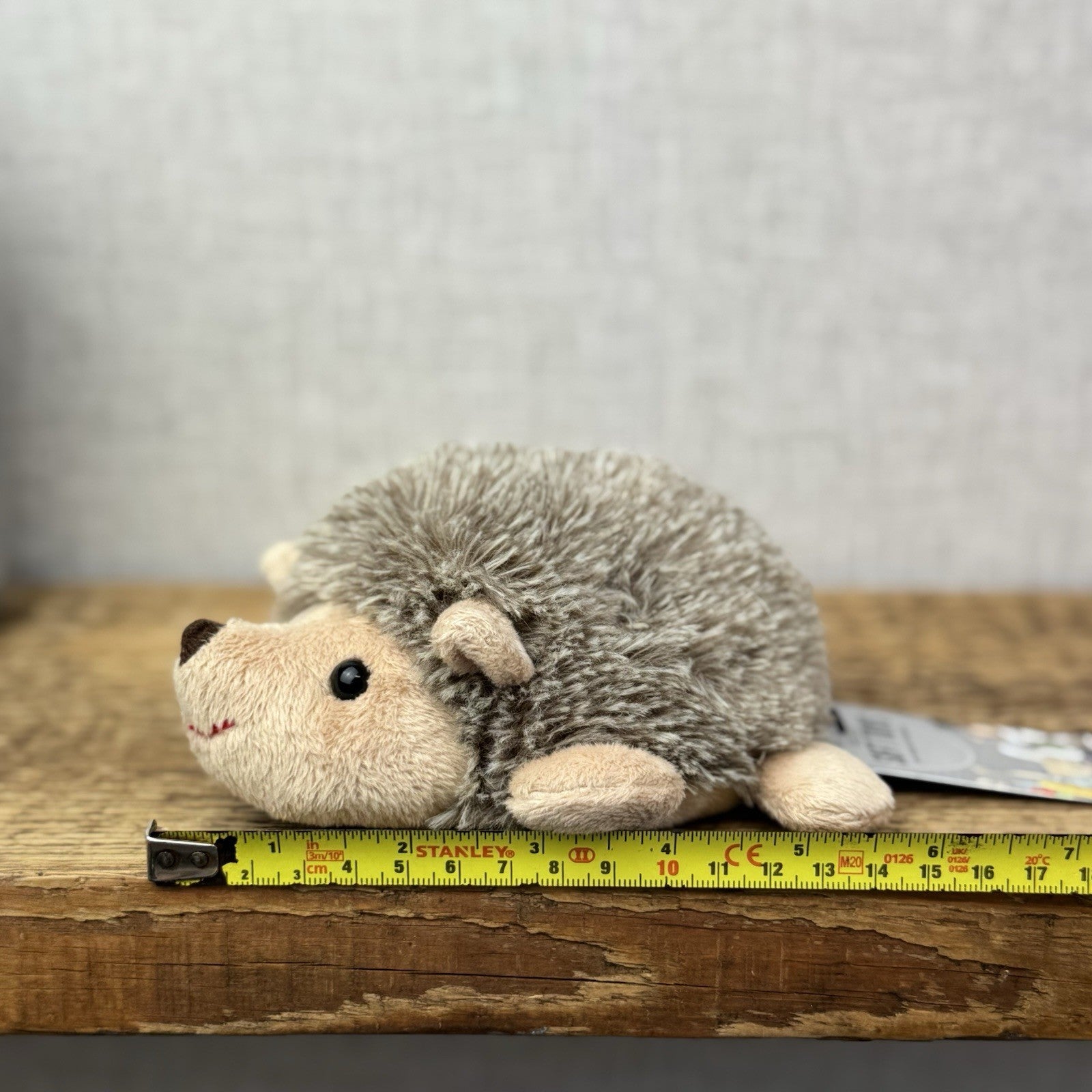 Bukowski Bears Huburt Cuddly Toy Hedgehog Soft Toy Beanie - Small Hedghog Plush 