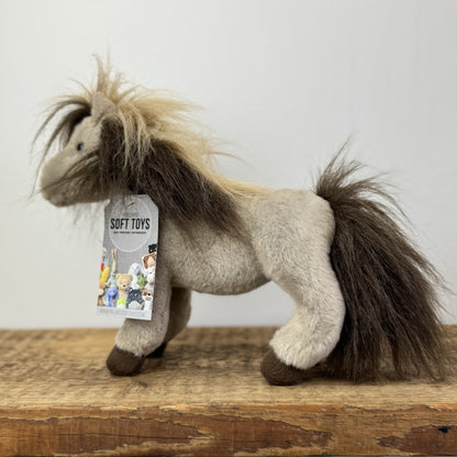 Douglas Soft Toy Horse/Pony - Retired Miniature Soft toy (#4557) 10"
