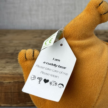 Beverly Hills Bakery X Jellycat Collaboration - Cuddly Bear Beanie - New Tags 5"