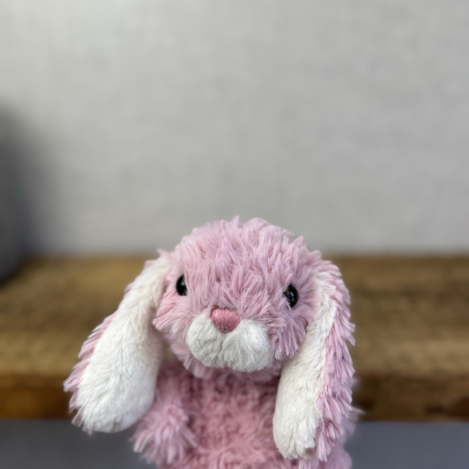 Jellycat Yummy Bunny Tulip - Pink Miniature Beanie Bunny Rabbit Small 5"