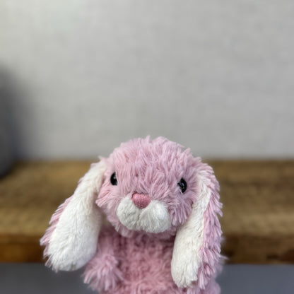Jellycat Yummy Bunny Tulip - Pink Miniature Beanie Bunny Rabbit Small 5"