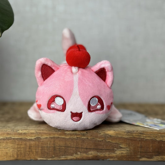 Aphmau MeeMeows - Cherry Cupcake - Cute Pink Kawaii Soft Toy Collectible 5"