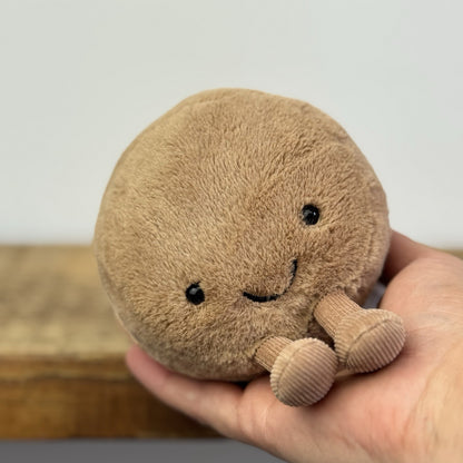 Jellycat Chocolate Macaron (first Release) Retired Brown Macaron Soft Toy Rare