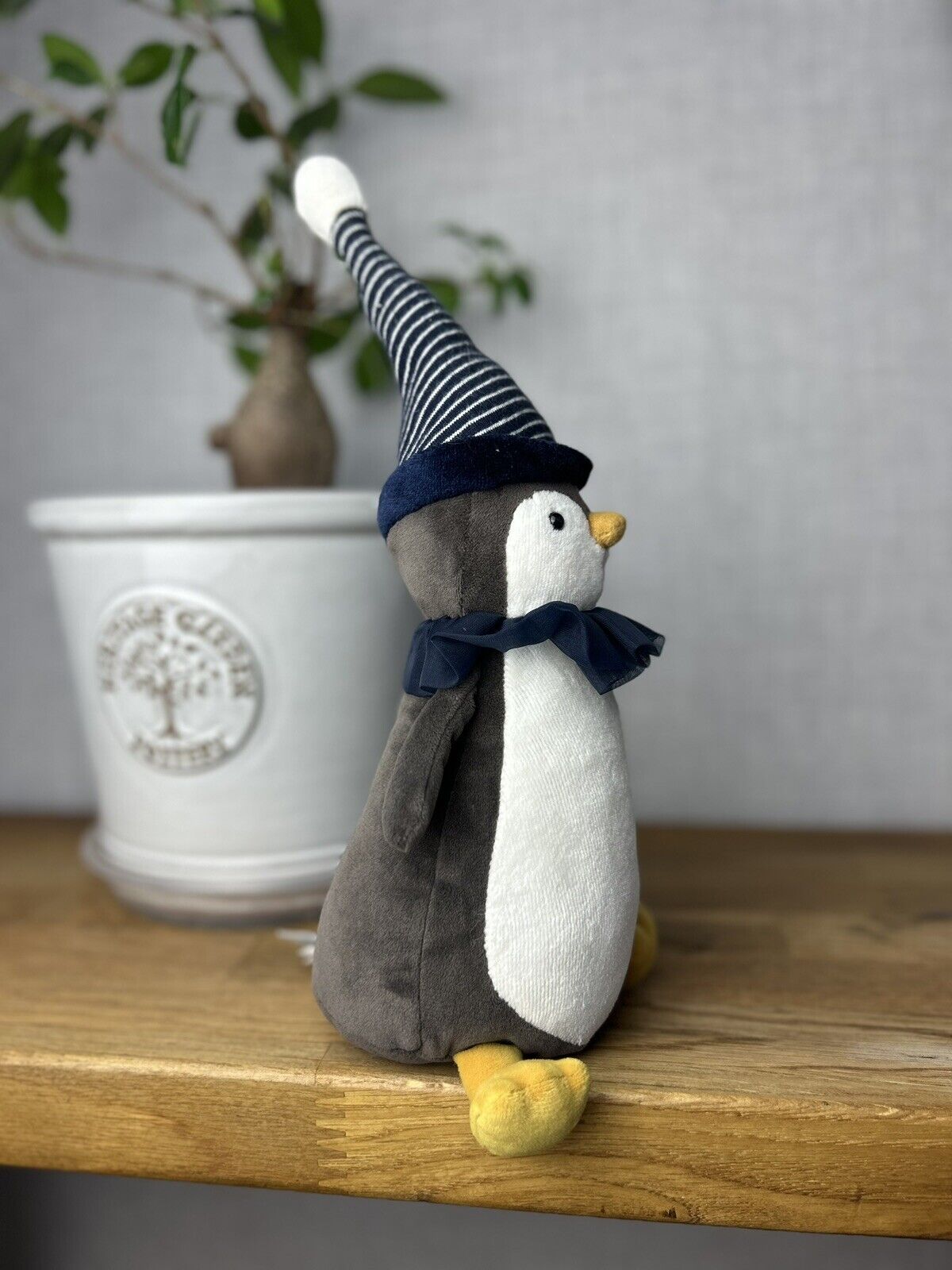 Jellycat Yule Penguin - Jellycat Medium Penguin In Hat - Christmas Jellycat