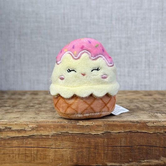 Squishmallow Squishville - Shannon Ice Cream - Tiny Ice Cream Food 2"