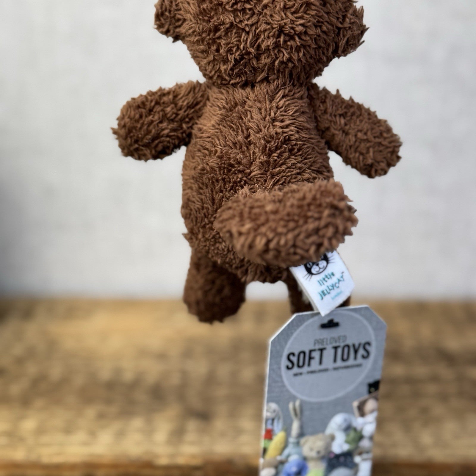 Jellycat Custom Made - Tiny Nugget Monkey (From soother) Mini Beanbag Monkey 5”