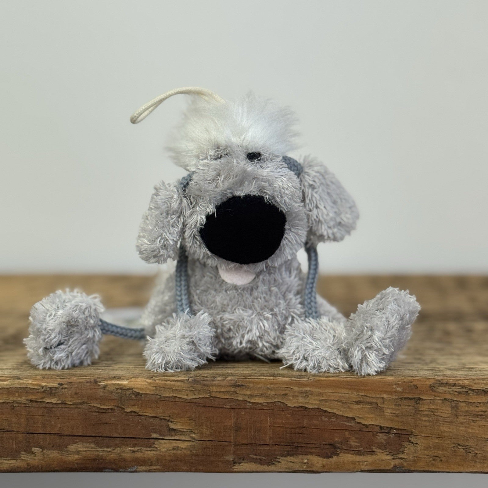 Monsoon Dingly Dangly Snauzer Dog - Small Dog Charm (Jellycat Collab) Vintage 5"