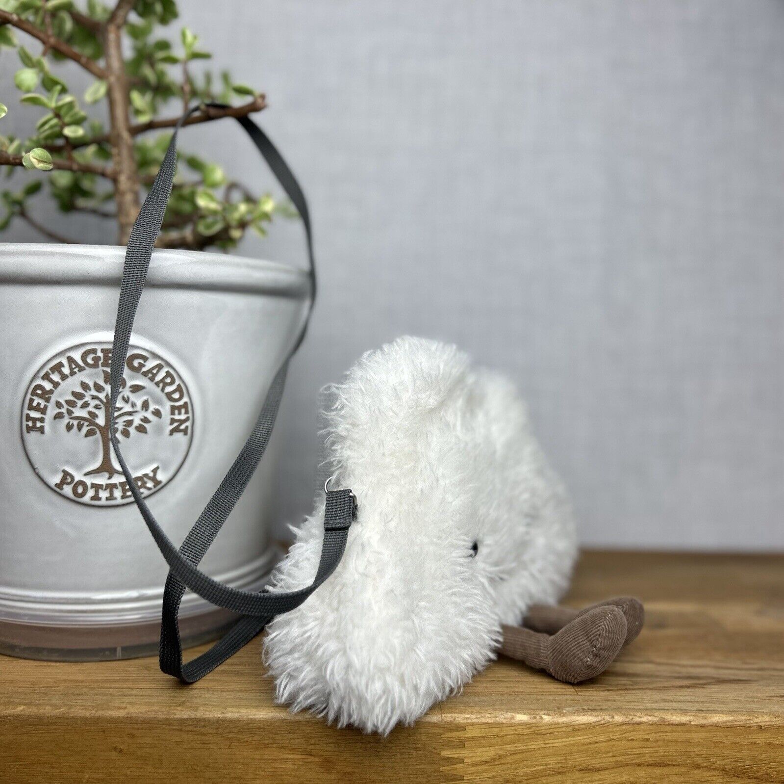 Jellycat Amuseable Cloud Bag Soft Plush Toy Shoulder Bag Purse - Cloud Bag 